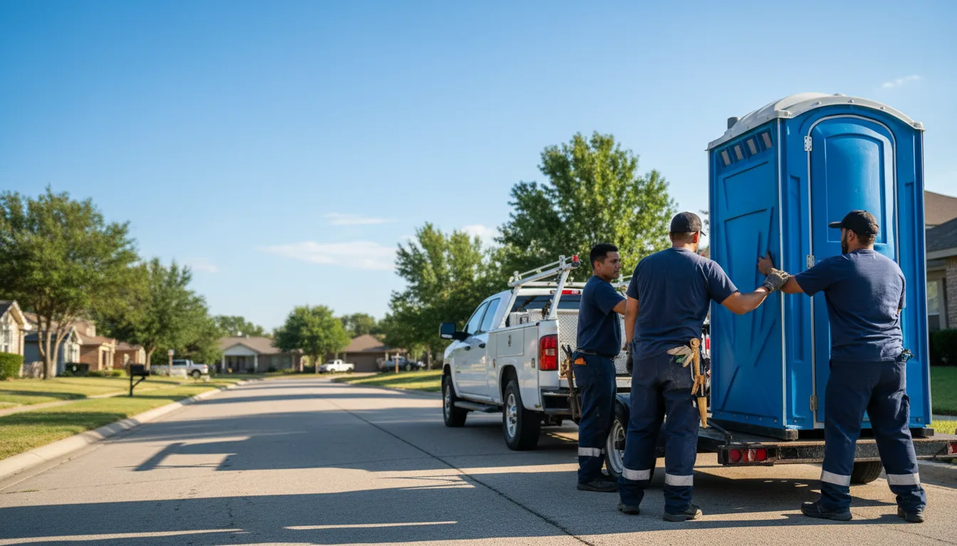 Portable Toilet Rental in Comstock, TX near me